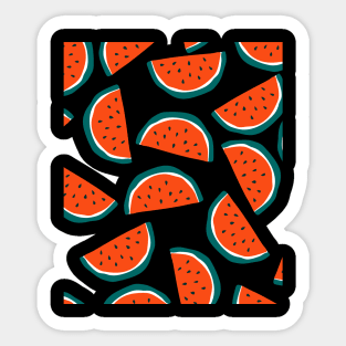 watermelon summer,summer vibes Sticker
